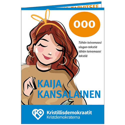FLYER  A6 4 sivuinen - Hinta / 500kpl, sis. Alv
